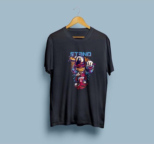 Oversize Stand Tasarım unisex T-shirt - Image 1