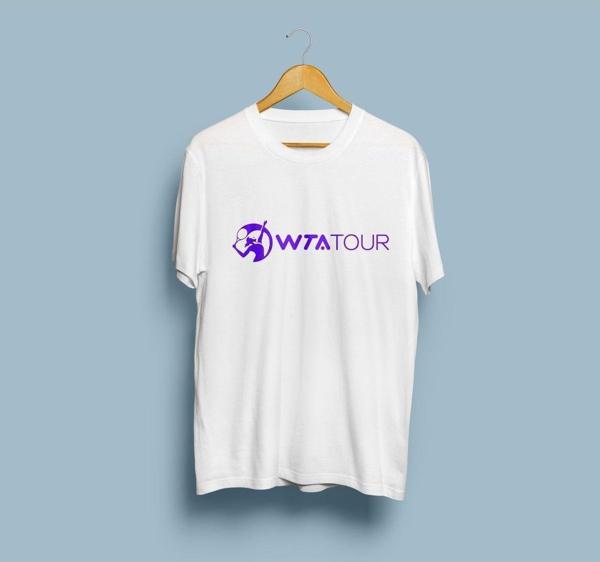 Oversize WTA Tour Tenis Turnuvası Tasarım unisex T-shirt - Image 1