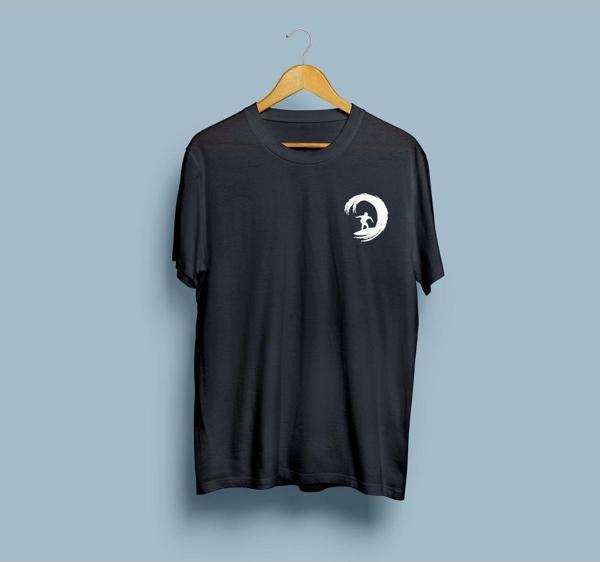 Oversize Olimpiyat Oyunları Dalga Surfu Tasarım unisex T-shirt - Image 1