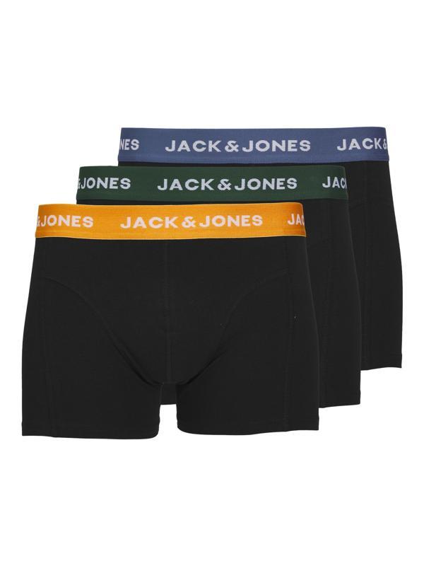 Jack Jones Jacgab Trunks 3 Pack Noos Pls Erkek Yeşil Büyük Beden Boxer 12259899-21 - Image 1