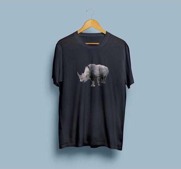 Oversize Gergedan Tasarım unisex T-shirt - Image 1