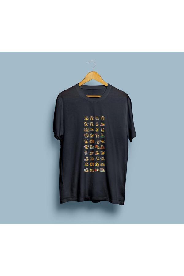 Oversize Tüm Duygusal Modlar Tasarım unisex T-shirt - Image 1