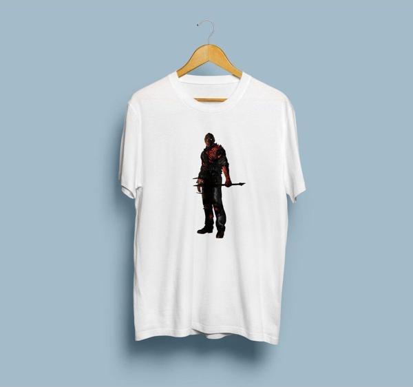 Overize Jason Voorhees Friday the 13th Tasarım unisex T-shirt - Image 1