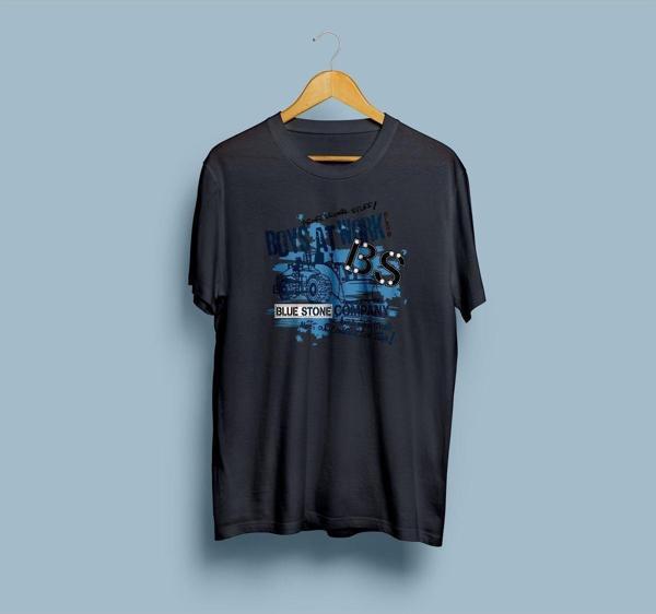 Oversize Boys at Work Tasarım Unisex T-shirt - Image 1