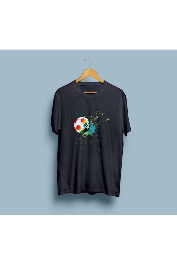 Oversize Futbol Topu Tasarım Unisex T-shirt - Image 1