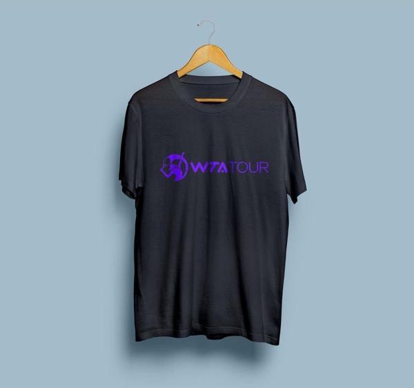 Oversize WTA Tour Tenis Turnuvası Tasarım unisex T-shirt - Image 1