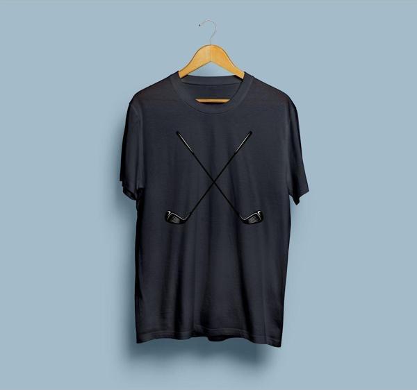 Oversize Golf Stick Tasarım Unisex T-shirt - Image 1