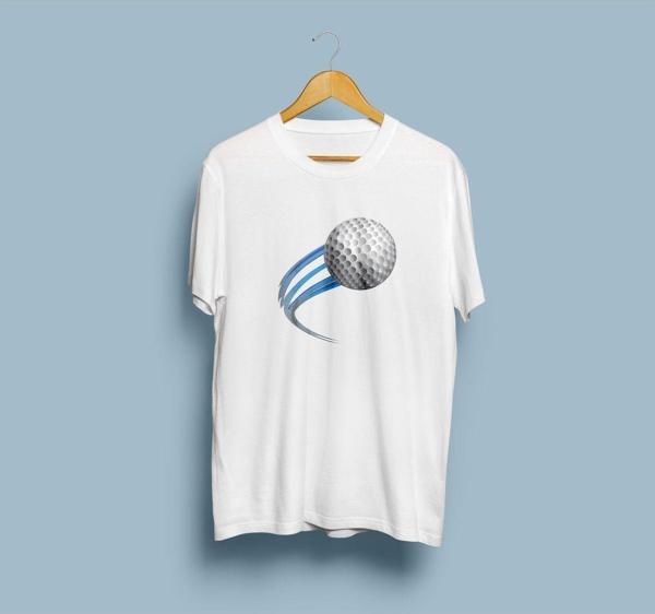 Oversize Golf Topu 2 Tasarım Unisex T-shirt - Image 1