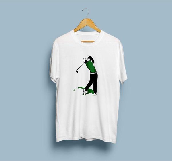 Oversize Golf Tasarım Unisex T-shirt - Image 1