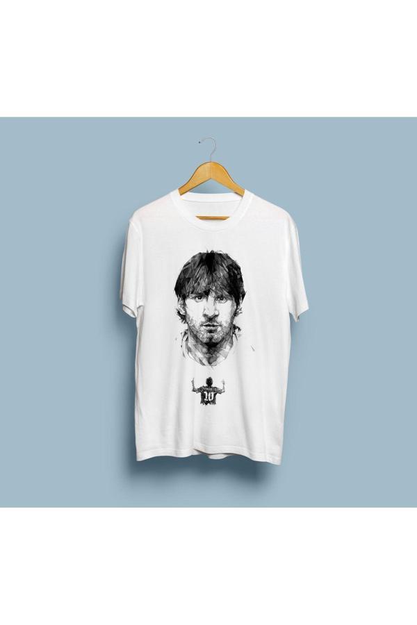 Oversize Messi Tasarım Unisex T-shirt - Image 1