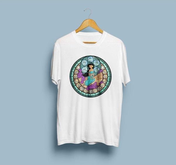 Oversize Disney Princess Tasarım2 Unisex T-shirt - Image 1