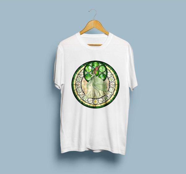 Oversize Disney Prenses Tasarım Unisex T-shirt - Image 1