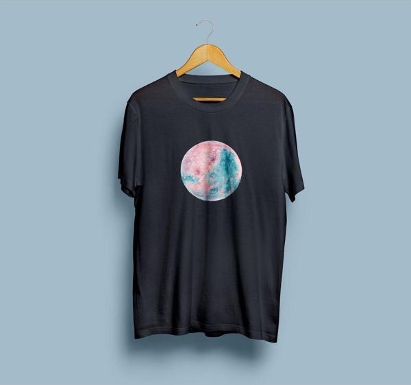 Oversize Planet / Gezegen Tasarım Unisex T-shirt - Image 1