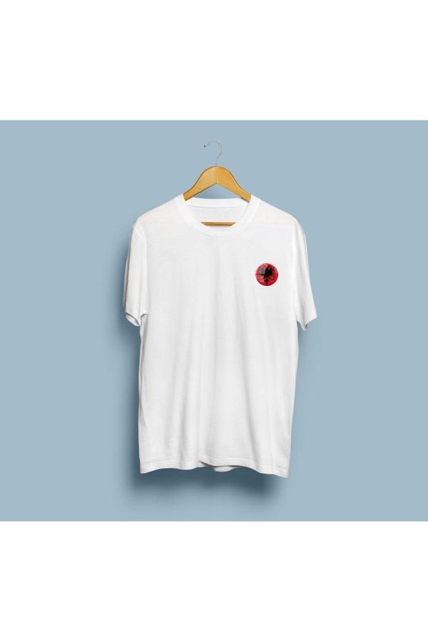 Oversize Albania / Arnavutluk Cep logo unisex T-shirt - Image 1