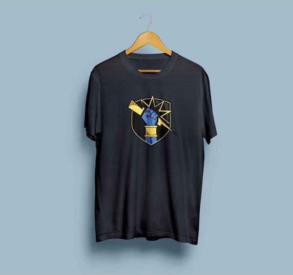 Oversize e-Sport Logo Tasarım Unisex T-shirt - Image 1