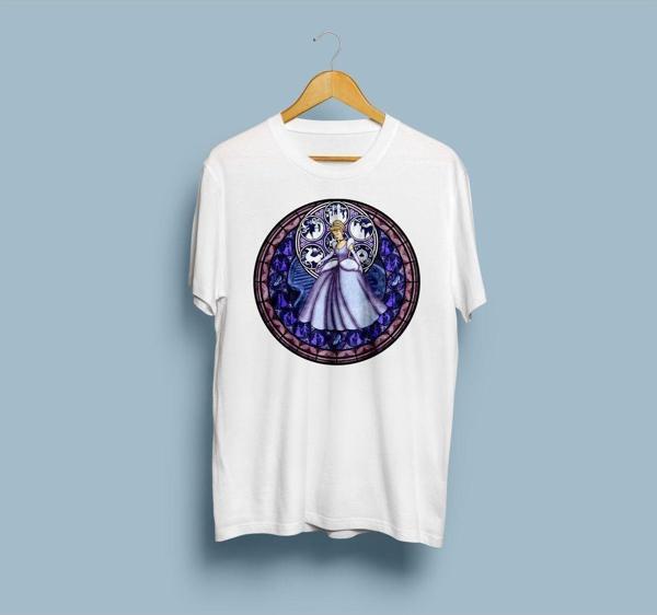Oversize Cinderella Tasarım Unisex T-shirt - Image 1
