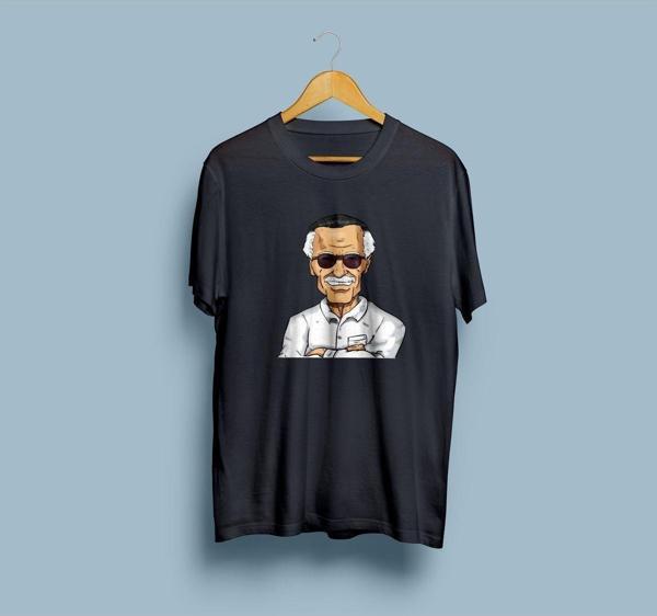 Oversize Stan Lee Tasarım Unisex T-shirt - Image 1