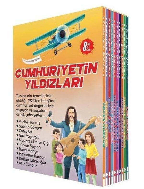 Cumhuriyetin Yıldızları Seti - 10 Kitap Takım - Kutulu - Acayip - Image 1