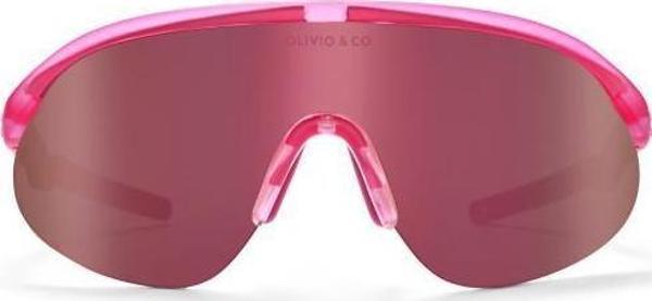 Olivio&Co Sport Yarım Çerçeveli Çocuk Güneş Gözlüğü - Flamingo Pink - Image 1