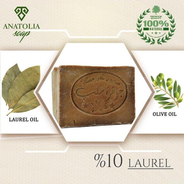 Anatolia Soap %10 Halep Arap Sabunu - Image 1