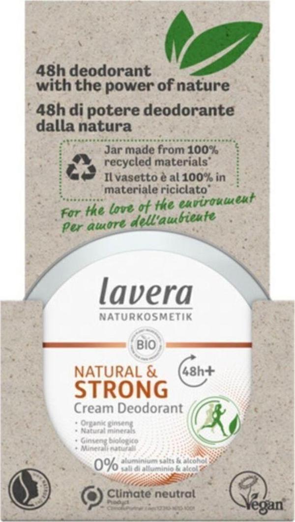 Lavera Natural & Strong Deodorant Krem 50Ml - Image 1