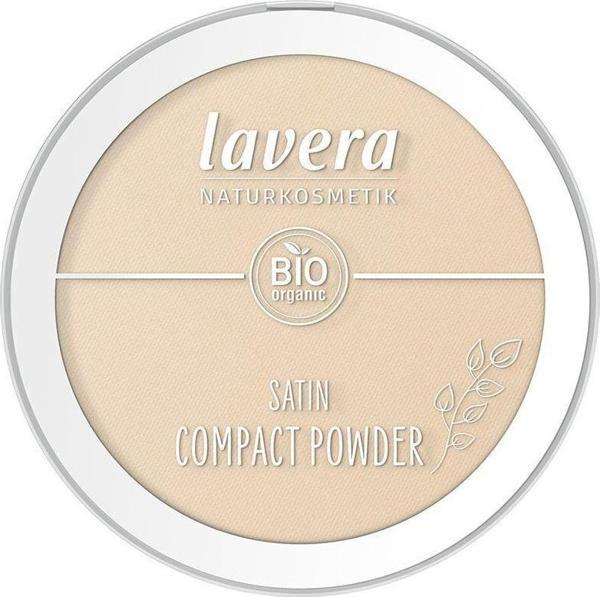 Lavera Satin Compact Powder Pudra 9.5 G | Medium 02 - Image 1