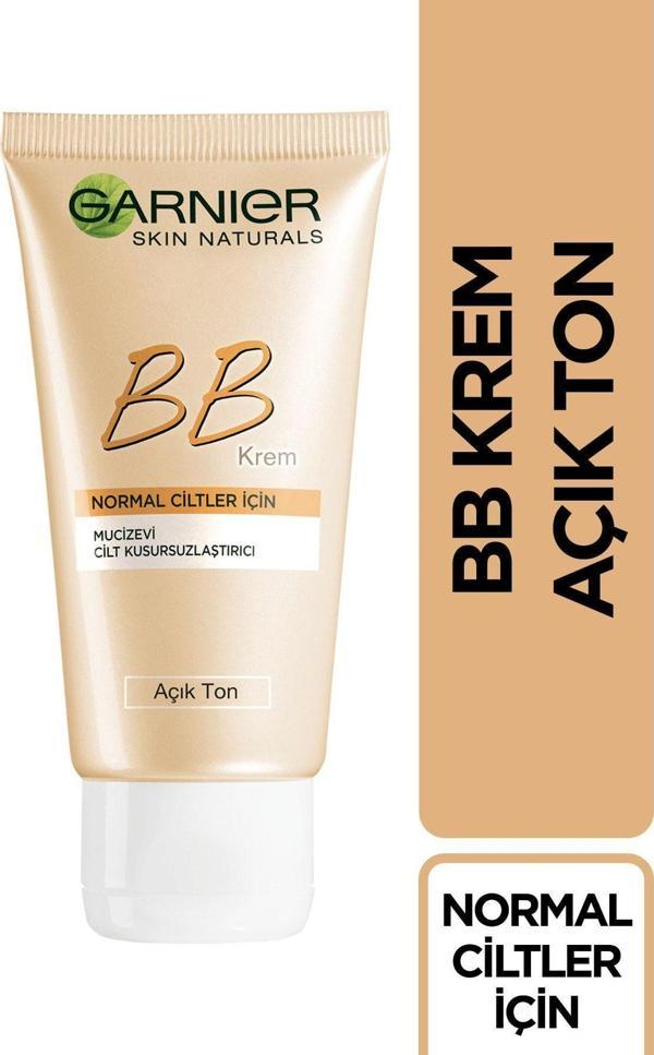 Garnier Bb Krem - 5 Etkili Mucizevi Nemlendirici Spf 15 Açık Ton 50 Ml 3600541195967 - Image 1