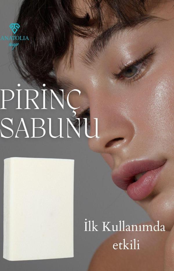 Anatolia Soap Pirinç Sabunu, Beyazlatıcı Serum Etkisi - Image 1