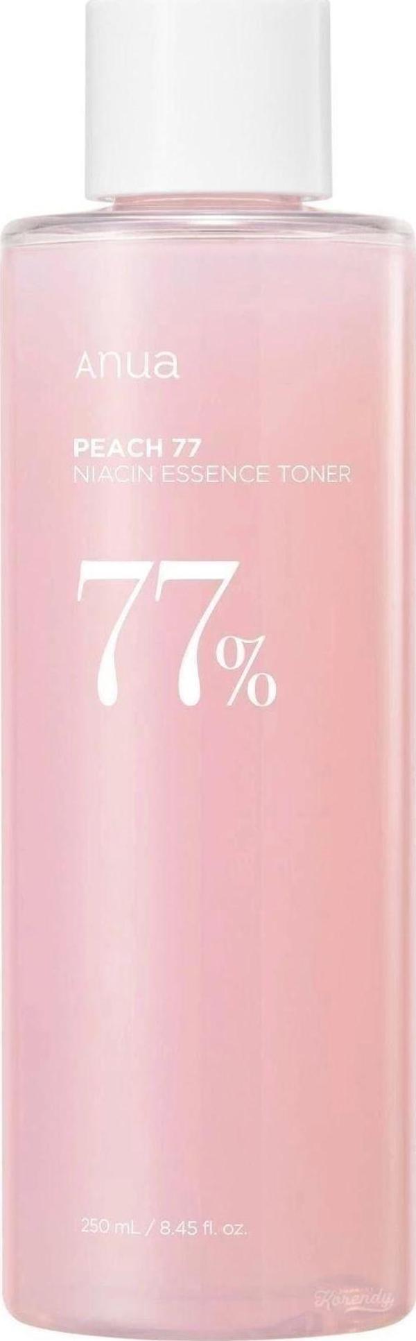 Anua Peach 77% Niacin Essence Toner (Korendy) Ölü Deri Giderici Leke Karşıtı Şeftali Özlü Tonik 250Ml - Image 1