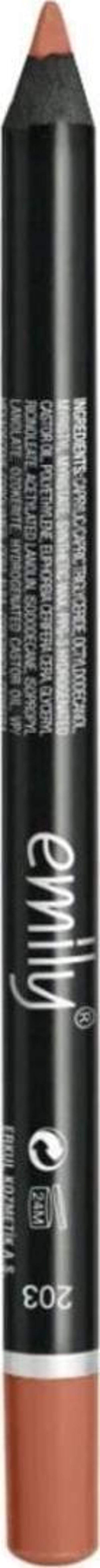 Emily Long Lasting Lip Pencil Dudak Kalemi 203 - Image 1