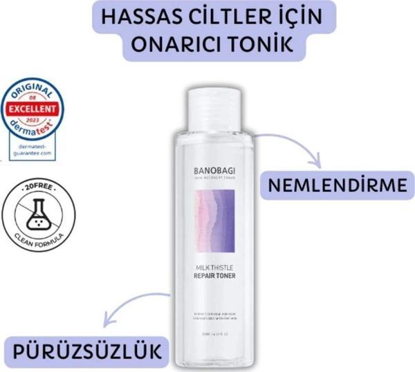 Banobagi Milk Thistle Repair Toner ( Pürüzsüz Cilt Etkisi Veren Toner) - Image 1