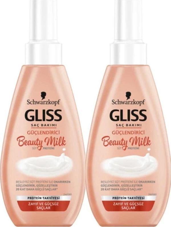 Gliss Beauty Milk-Güçlendirici 150 Ml X 2 Adet - Image 1