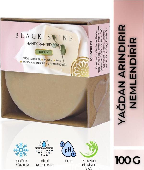 Black Shine Bs Bıttım Sabunu Vegan 100 Gr - Image 1