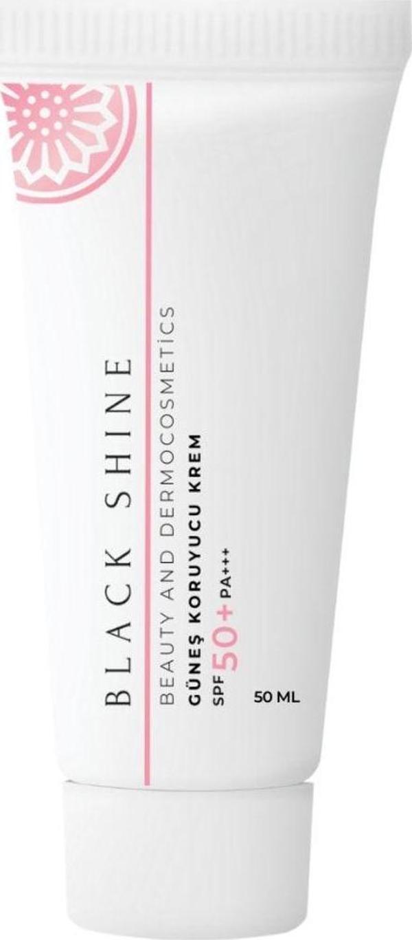 Black Shine Bs Spf 50+ Yüksek Korumalı Nemlendirici Yüz Güneş Kremi 50Ml - Image 1