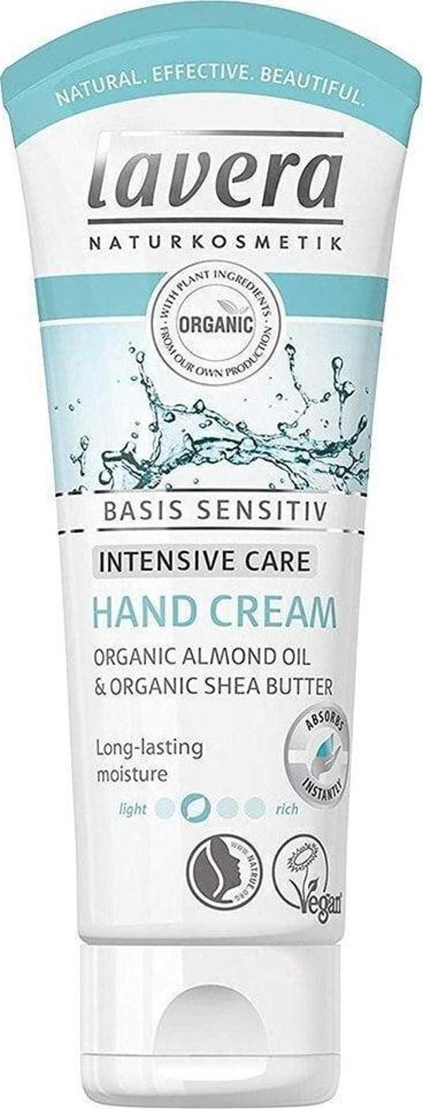 Lavera Basis Sensitiv Organik El Kremi 75Ml - Image 1