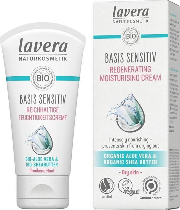 Lavera Basis Sensitiv Yenileyici Nemlendirici Yüz Kremi 50 Ml - Image 1