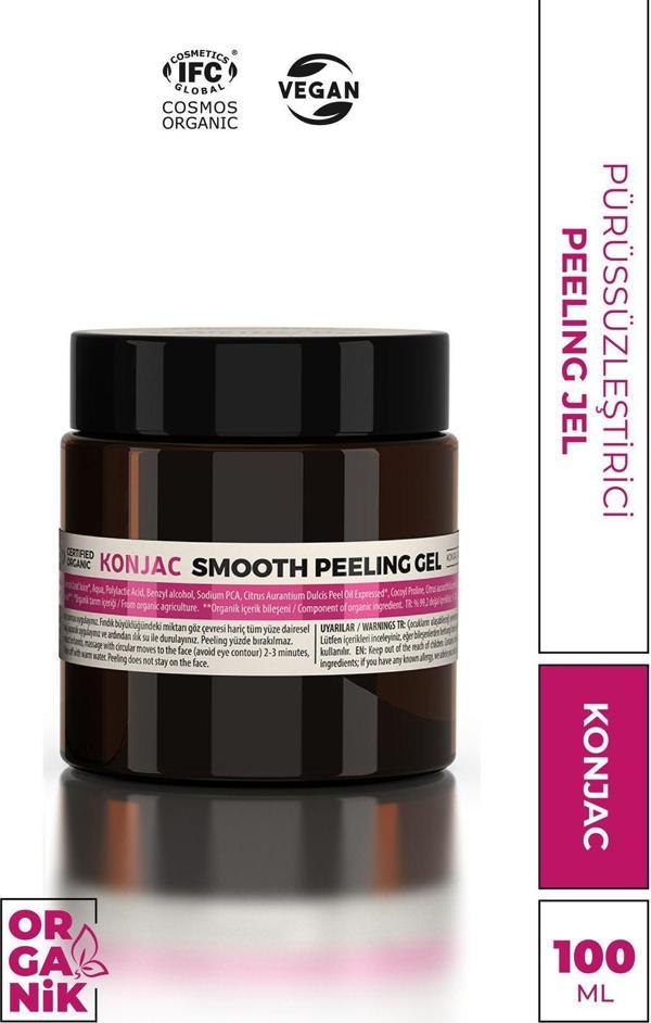 Monoibio Konjac Organik Arındırıcı Aydınlatıcı Peeling - Akne Karşıtı Nemlendirici Peeling 100 Ml - Image 1