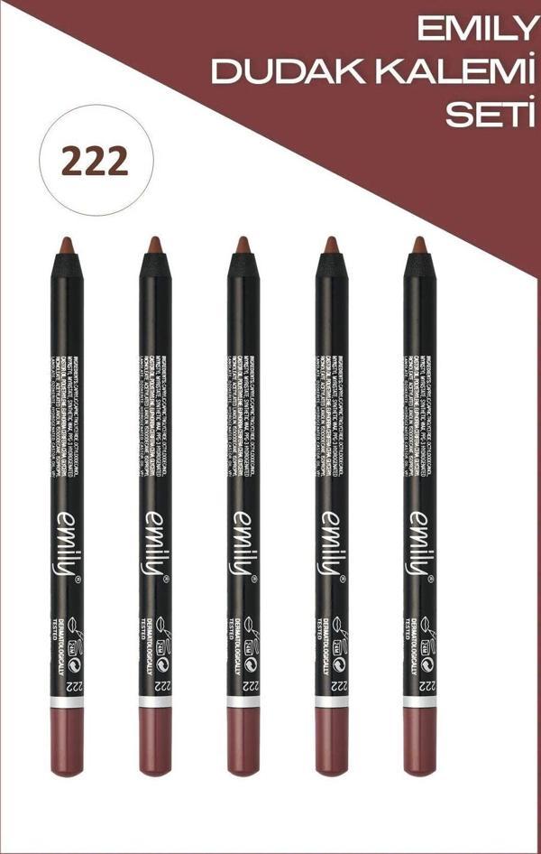 Golden Rose Emily Long Lasting Lip Pencil No: 222 - Dudak Kalemi X5 - Image 1