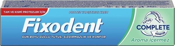 Fixodent Complete Aroma Içermez Diş Protez Yapıştırıcı Krem 47 Gr - Image 1