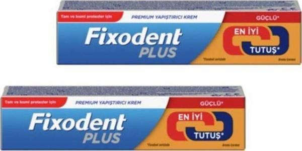 Fixodent Premium Best Hold 40 Gr 2'Li - Image 1