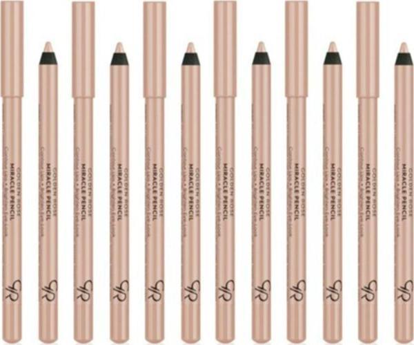 Golden Rose Göz Ve Dudak İçin Aydınlatıcı Kalem - Miracle Pencil Contour Lips Brighten Eye-Look X 6 Adet - Image 1