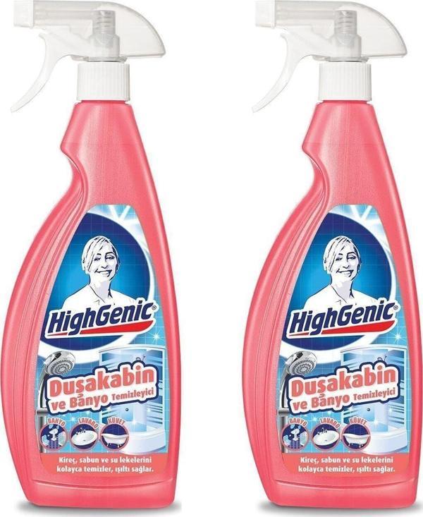Ceren Home Highgenic Duşakabin Ve Banyo Temizleyici 2 Li Set 2 X 1000 Ml - Image 1