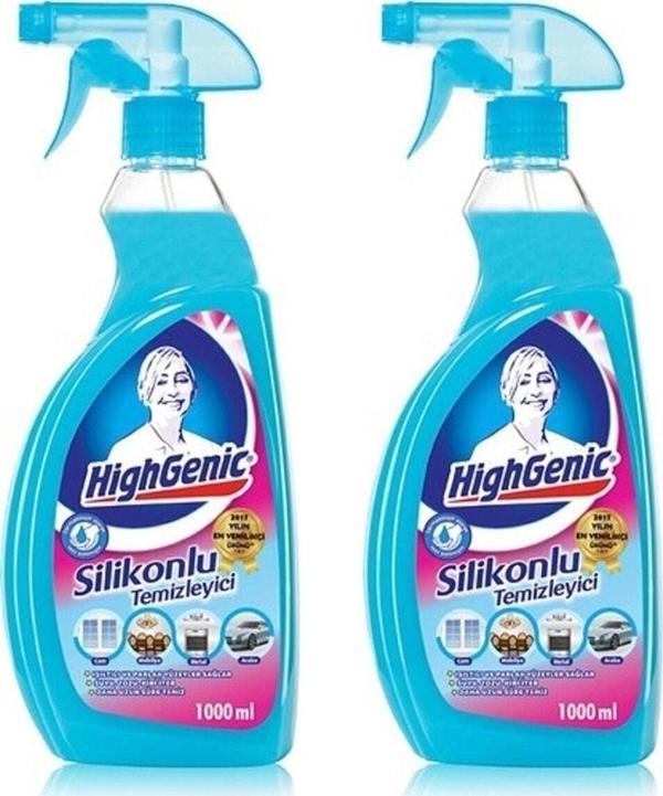 Ceren Home Highgenic Silikonlu Temizleyici 2 X1000 Ml - Image 1