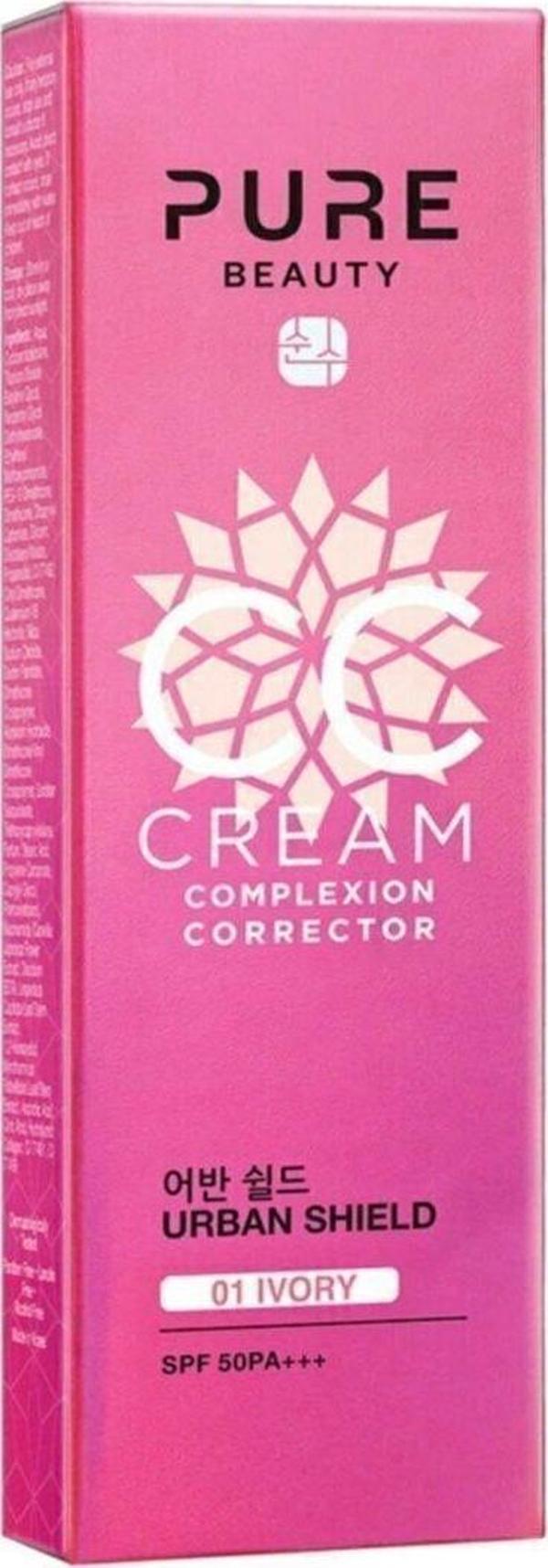 Pure Beauty Cc Cream Spf50 Pa Ivory - Image 1