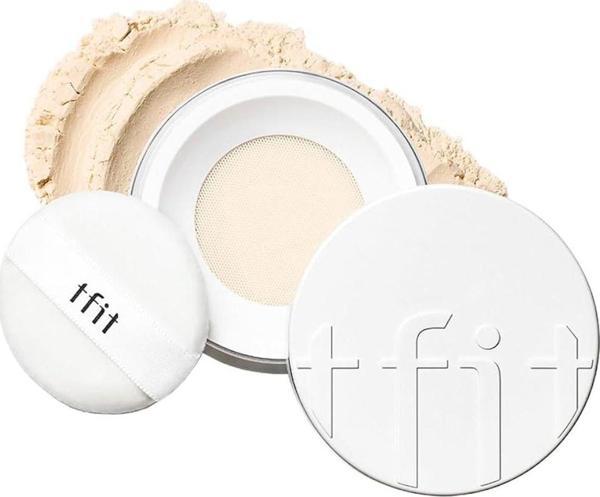 Tfit | Transparan Pudra Translucent Set Finishing Powder 02 Beige 7G - Image 1