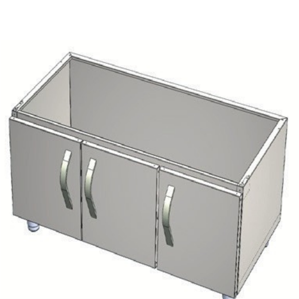 CSA Karacasan 120 cm 700 Seri Set Altı Dolap - Image 1