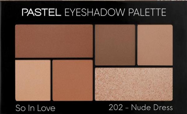 Pastel Eyeshadow Palette So In Love - Far Paleti 202 Nude Dress - Image 1