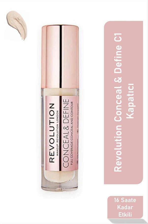 Revolution Conceal Define C1 Mat Bitişli 16 Saat Etkili Kapatıcı - Image 1