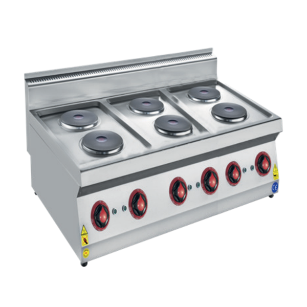 CSA Karacasan 120 cm 700 Seri Set Üstü Altı Gözlü Elektrikli Ocak - Image 1