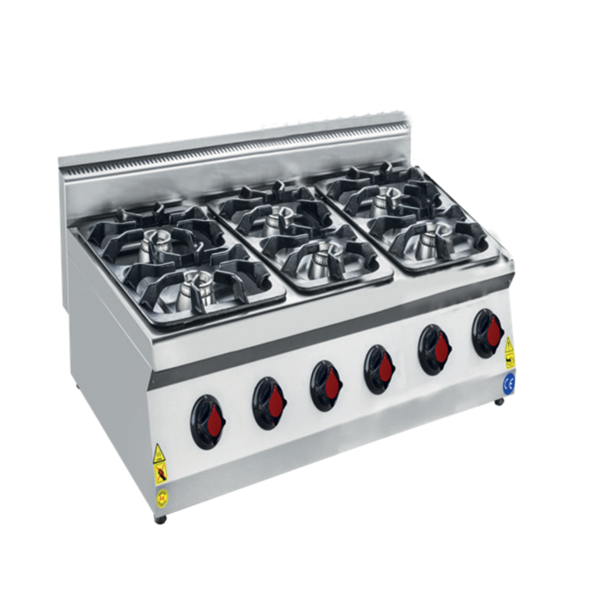 CSA Karacasan 120 cm 700 Seri Set Üstü Altı Gözlü Tüplü Tüplü Ocak - Image 1